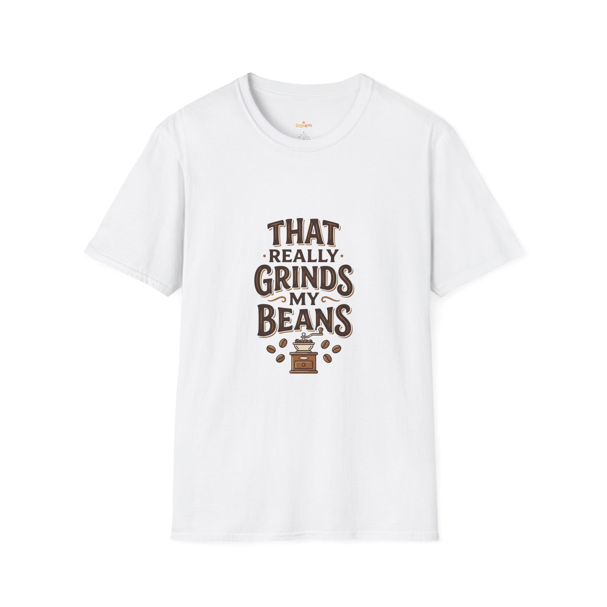 That Really Grinds My Beans T-Shirt — Vintage Graphic