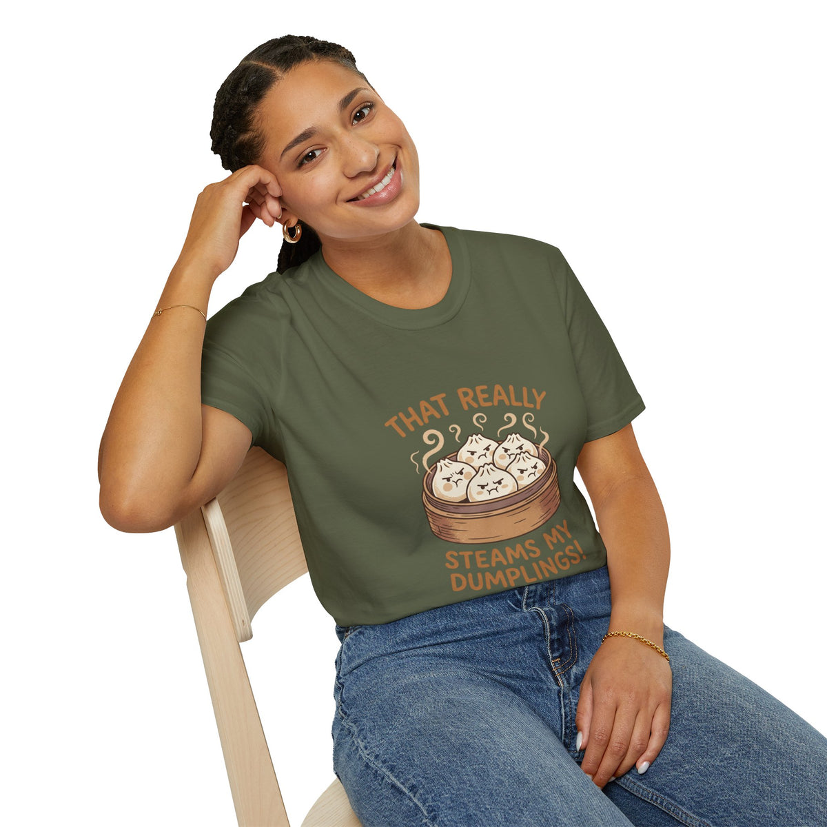 That Really Steams My Dumplings! Funny Foodie Tee