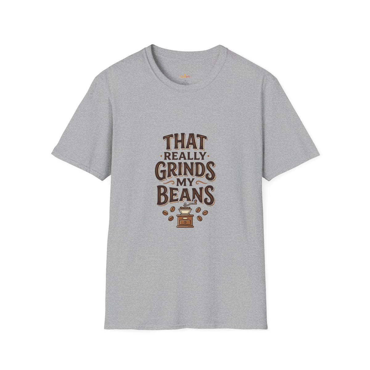 That Really Grinds My Beans T-Shirt — Vintage Graphic