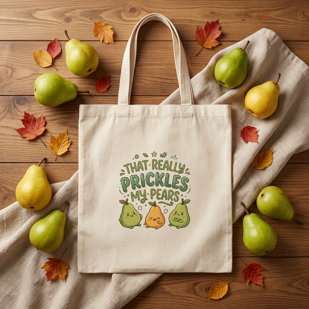 Flat lay tote bag