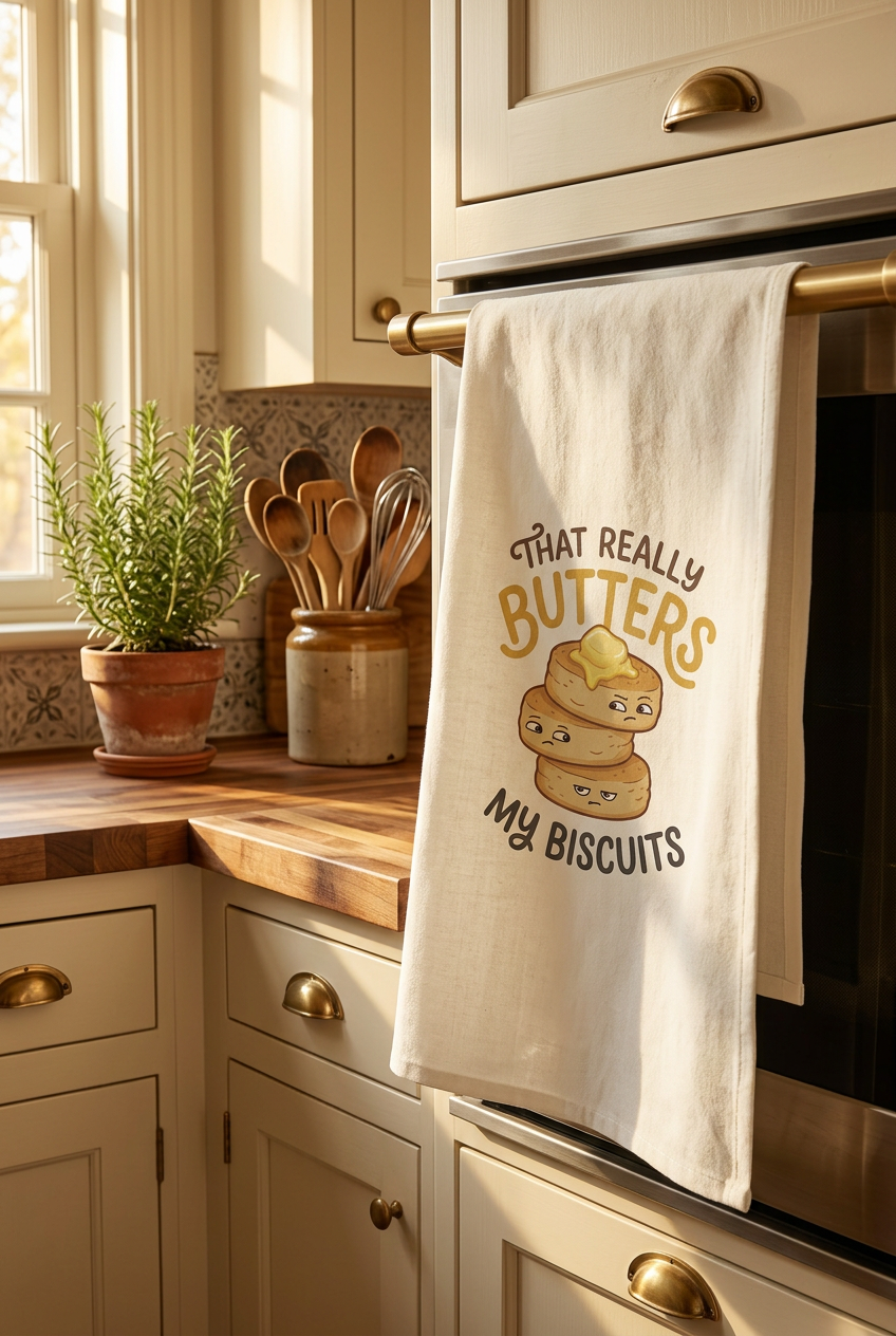 That Really Butters My Biscuits — Kitchen Lifestyle Photo